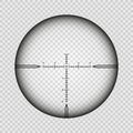Sniper scope cross