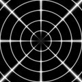 Sniper white cross hair or target on the black background