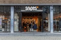 Snipes shop logo sign above the entrance in Den Bosch