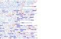 Snippet of Web Developer code. JavaScript is random pieces of program code. Royalty Free Stock Photo