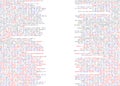 Snippet of Web Developer code. JavaScript is random pieces of program code. Royalty Free Stock Photo