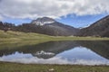 The Snjeznica lake on Visocica mountain Royalty Free Stock Photo