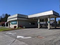 Snohomish, WA USA - circa April 2021: Street view of a Washington Federal Bank in the historic downtown Snohomish area on a sunny