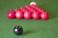 Snooker Balls Royalty Free Stock Photo