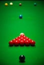 Snooker balls set Royalty Free Stock Photo