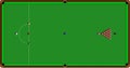 snooker billiards table top view illustration