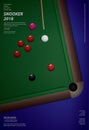 Snooker Championship Poster Design Template