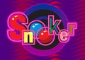 Snooker graphic