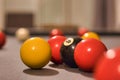 Snooker`s Balls Royalty Free Stock Photo