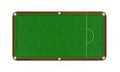 Snooker Table Isolated