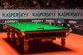 Snooker table, during Kaspersky Riga Masters Lab Snooker Final