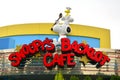 Snoopy backlot cafe sign at Universal Studios Japan in Osaka, Japan Royalty Free Stock Photo