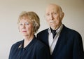 Snooty Senior Couple Royalty Free Stock Photo