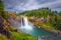 Snoqualmie Falls, Washington, USA Royalty Free Stock Photo