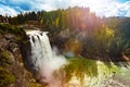 Snoqualmie Falls waterfall view Washington, USA Royalty Free Stock Photo