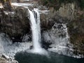 Snoqualmie Falls in Winter