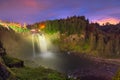 Snoqualmie, Washington, USA at Snoqualmie Falls Royalty Free Stock Photo