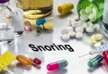 Snoring, Medicines As Concept Of Ordinary Treatment