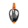 snorkel diving mask cartoon vector illustration Royalty Free Stock Photo