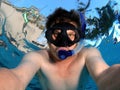 Snorkeler Royalty Free Stock Photo