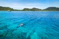 Snorkeling at Koh Rok, Andaman Sea, THAILAND