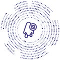 snot vector icon. snot editable stroke. snot linear symbol for use on web and mobile apps, logo, print media. Thin line