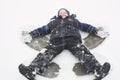 Snow Angels Royalty Free Stock Photo