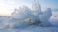 snow arctic ice sculptures