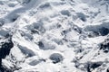 Snow avalanche Royalty Free Stock Photo