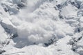 Snow avalanche