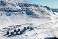 Snow avalanche in Qinngorput.