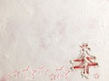 Snow background texture. Christmas card. Royalty Free Stock Photo