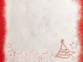 Snow background texture. Christmas card. Royalty Free Stock Photo