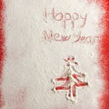 Snow background texture. Christmas card. Royalty Free Stock Photo