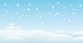 Snow backround Royalty Free Stock Photo