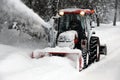 Snow Blower Royalty Free Stock Photo