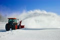 Snow Blower Royalty Free Stock Photo