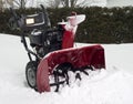 Snow blower Royalty Free Stock Photo