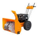 Snow blower, 3D rendering