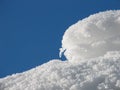 Snow And Blue Sky