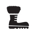 Snow Boot icon. Trendy Snow Boot logo concept on white background from Winter collection Royalty Free Stock Photo