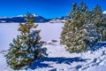 Snow in Breckenridge, Colorado Royalty Free Stock Photo