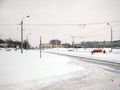 Snow in Bucharest