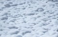 Snow Bumps Royalty Free Stock Photo