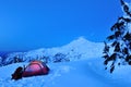 Snow Camping at Huntoon Point