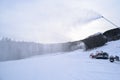 snow cannon Royalty Free Stock Photo