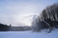 snow cannon Royalty Free Stock Photo