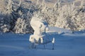 Snow Cannon Royalty Free Stock Photo