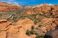 Snow Canyon State Park near St George Royalty Free Stock Photo