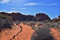 Snow Canyon State Park Red Sands hiking trail Cliffs National Conservation Area Wilderness St George, Utah, United States.